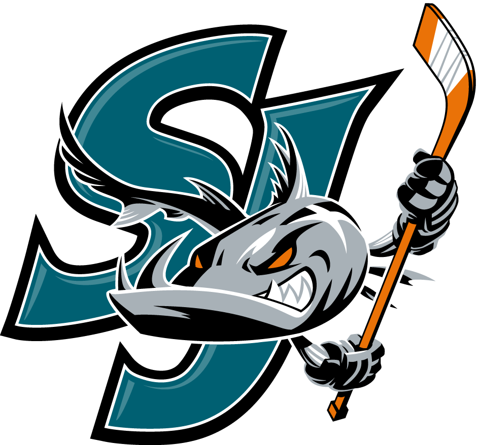 San Jose Barracuda 2015 16-2017 18 Alternate Logo 3 decal supplier